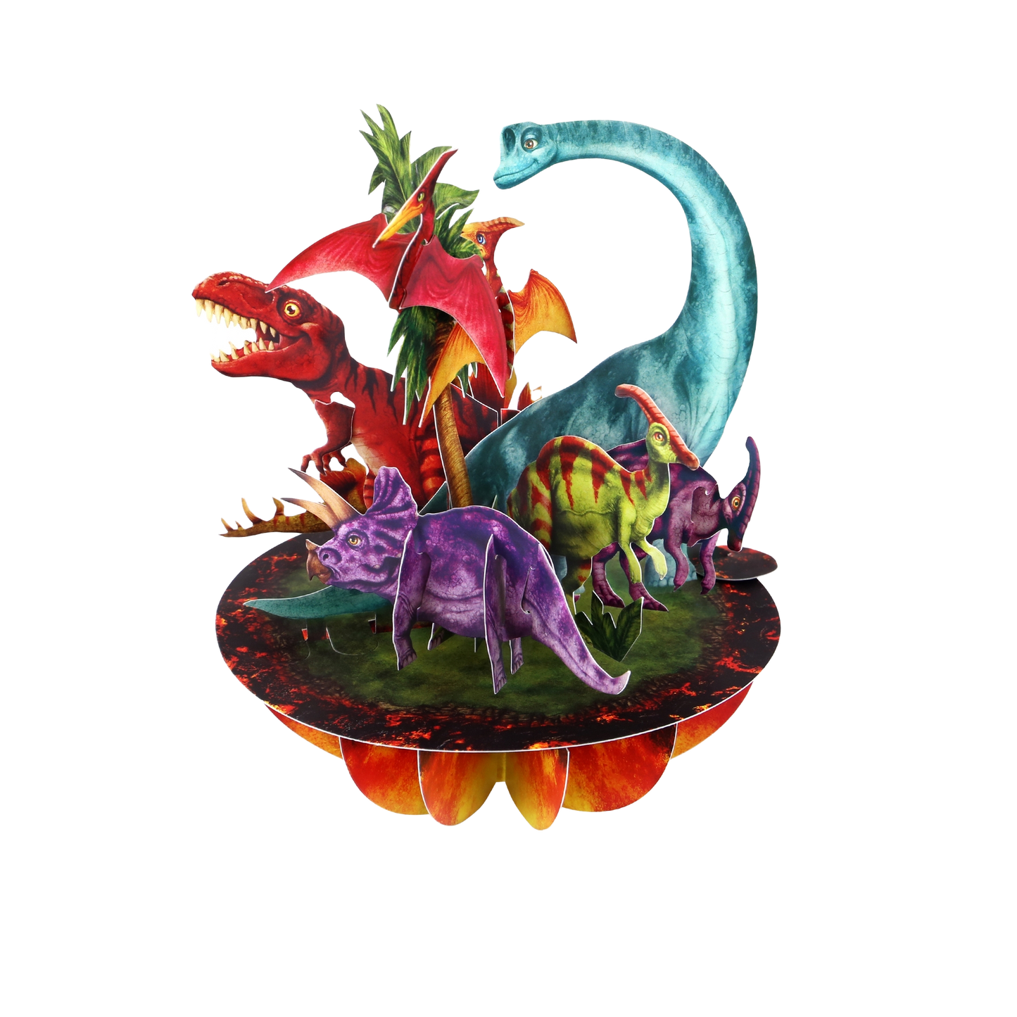 Pirouette Jurassic Dinosaurs Card