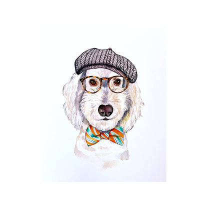Oscar Dog Art Print