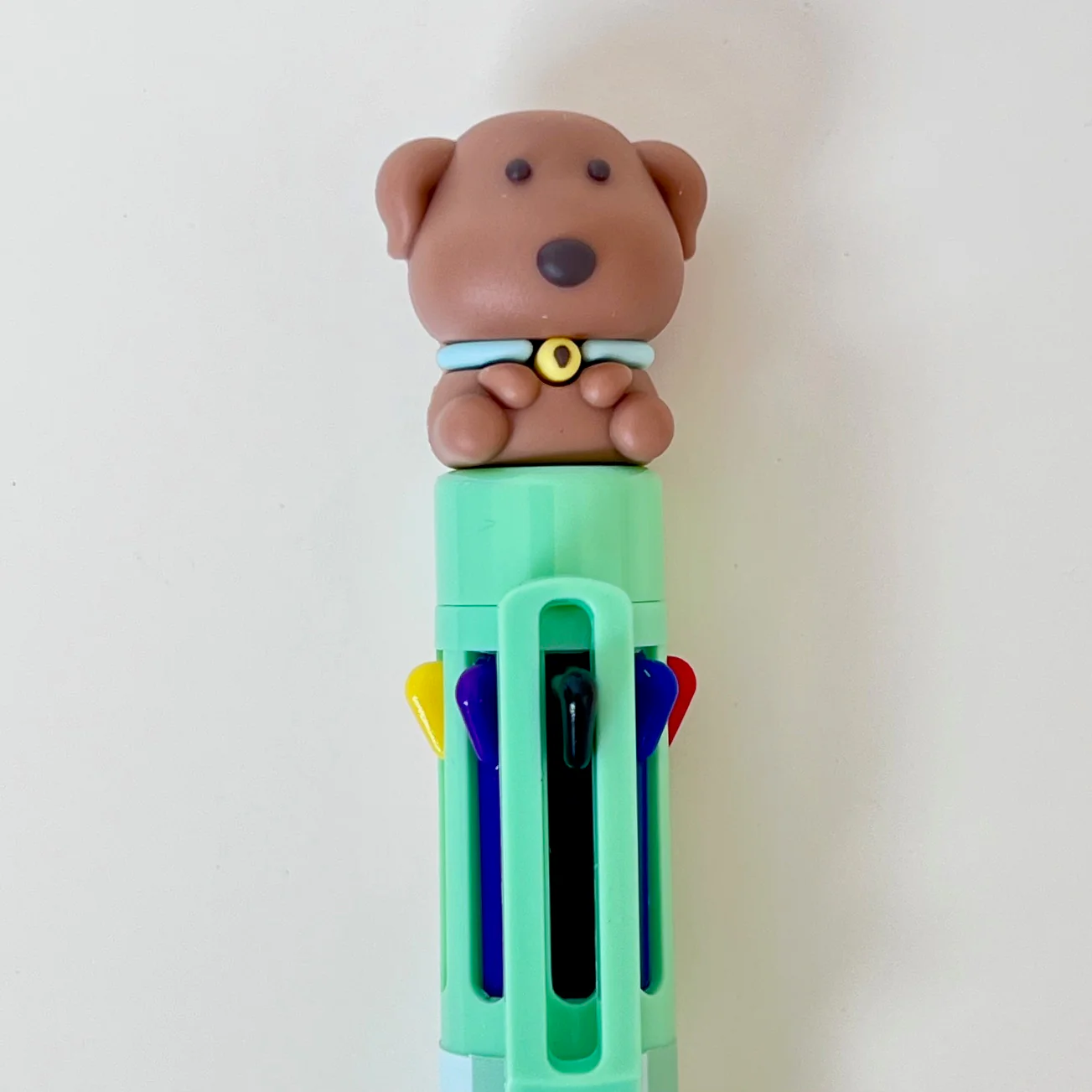 Dog 8-Color Retractable Ball Pen
