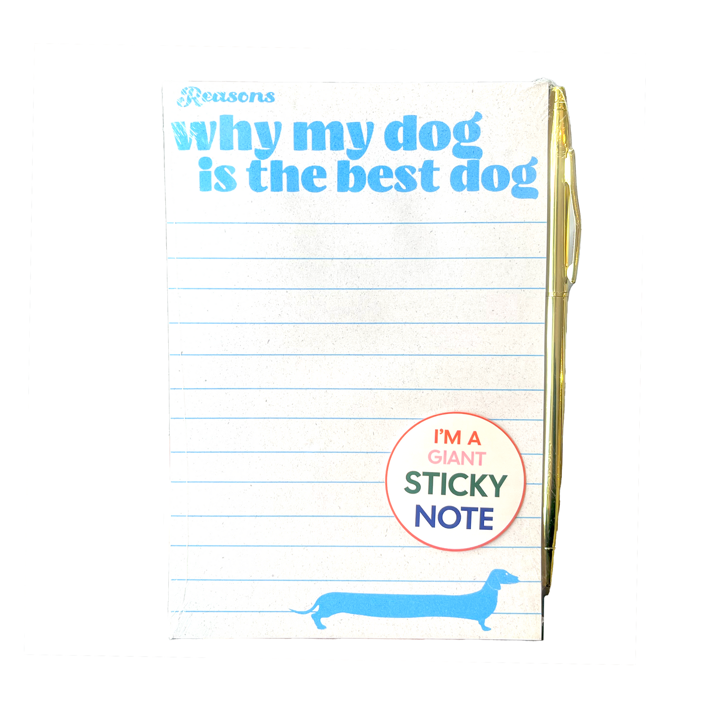 Why My Dog is the Best Dog Sticky Notes