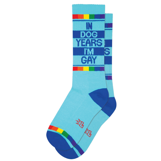 In Dog Years I'm Gay - Unisex Socks