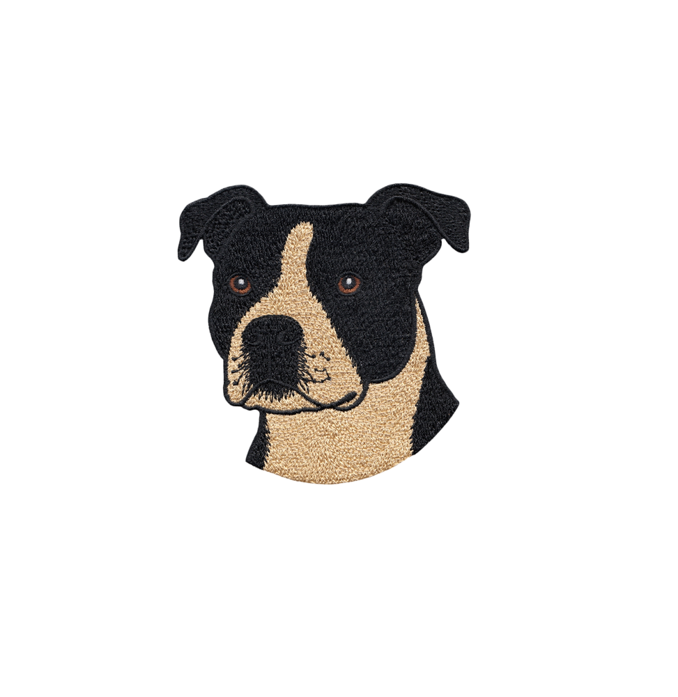 Black and Tan Pitbull Patch