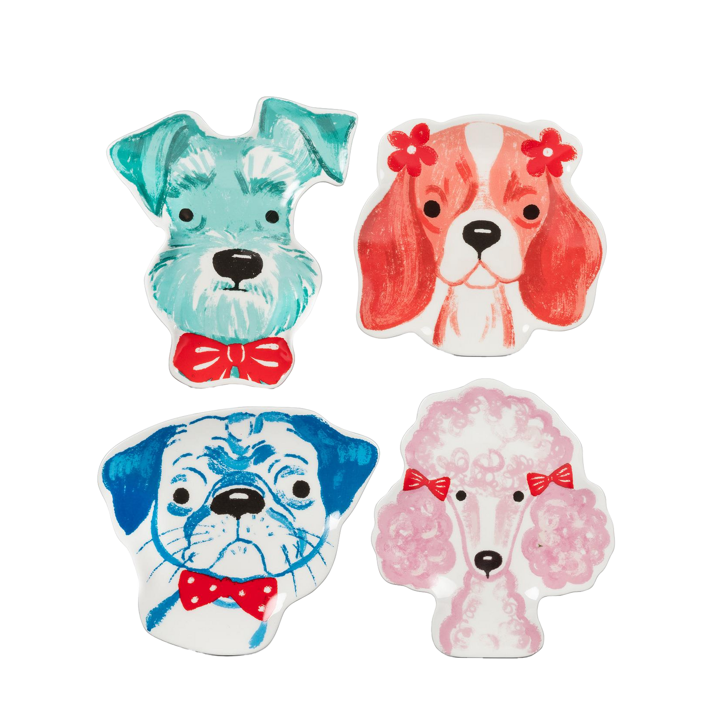 Fancy Dog Head Plates