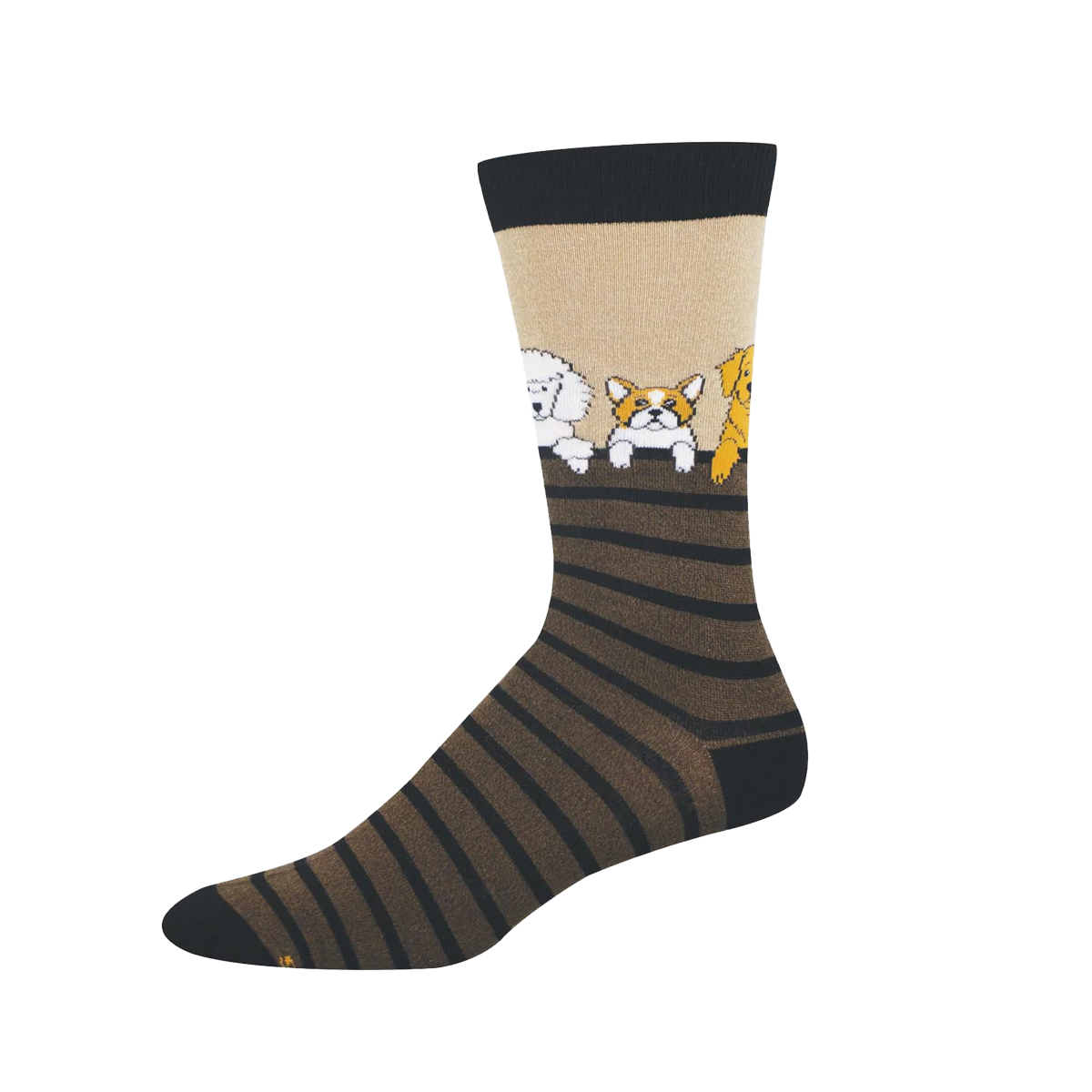 Dog Gone Stripes - Men's Socks