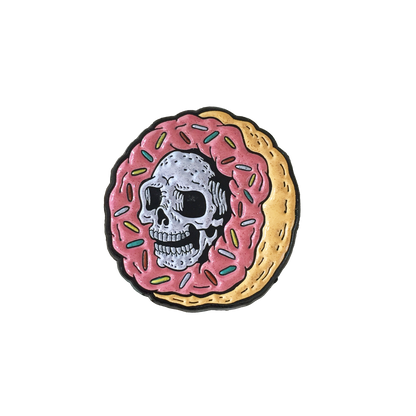 Donut Death Enamel Pin