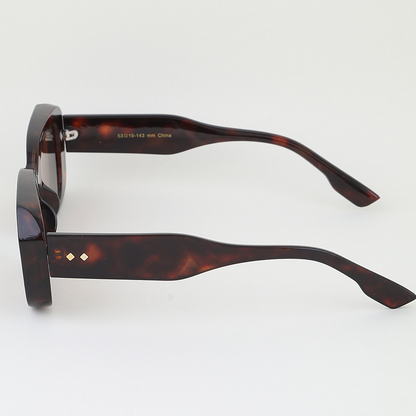 Modern Boxy Gradient Sunglasses