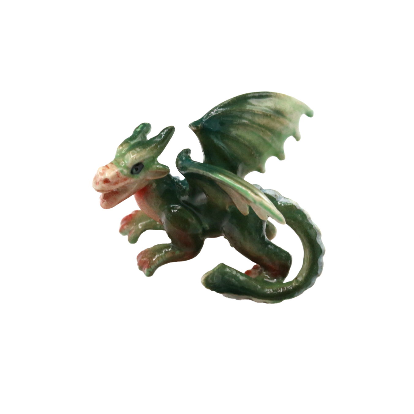 "Draco" Western Dragon Porcelain Miniature