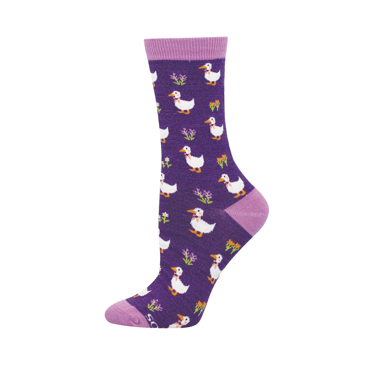 Duck Duck Flower - Women's Socks