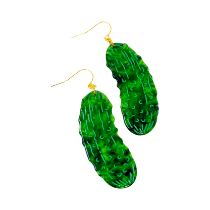 Pickle Acetate Earrings