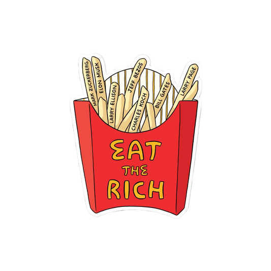 Eat the Rich Sticker