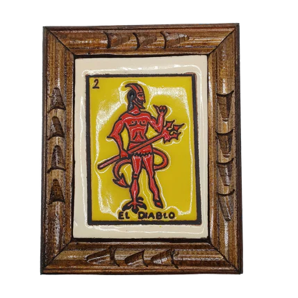 El Diablo Framed Tile