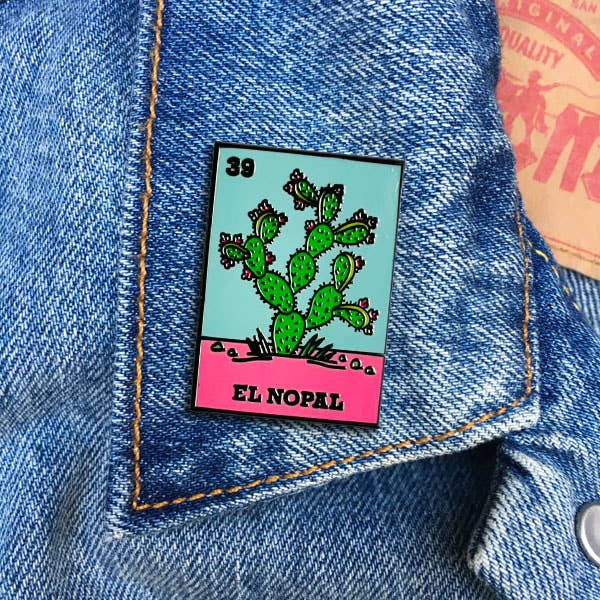 El Nopal Loteria Pin
