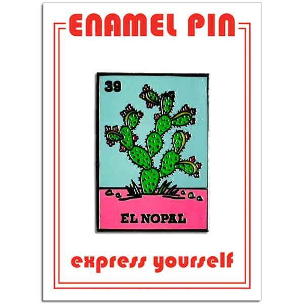 El Nopal Loteria Pin