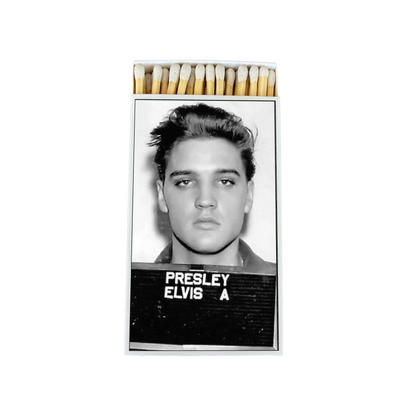Elvis Mug Shot 4 Inch Matches