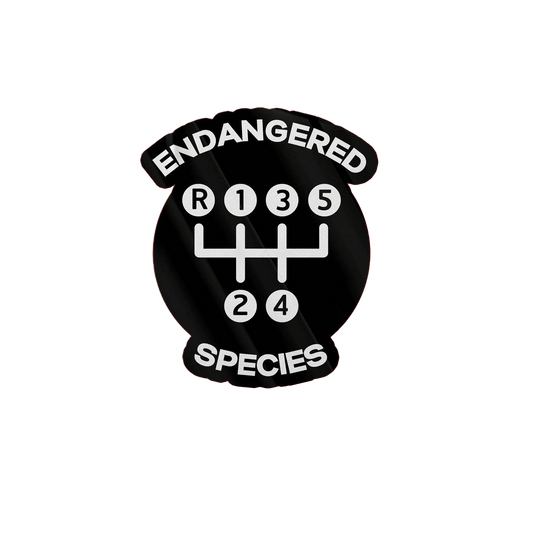 Endangered Species Vinyl Sticker