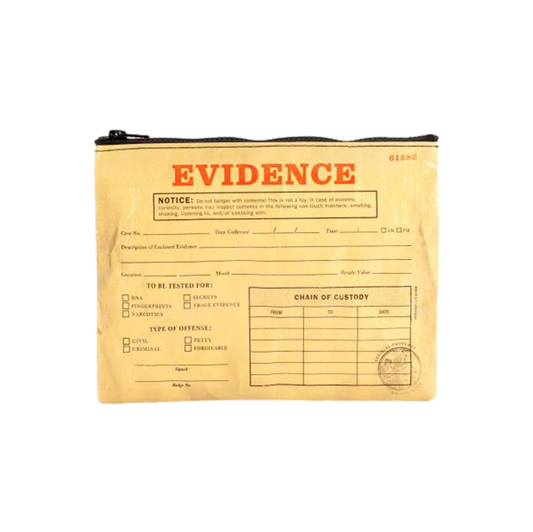 Evidence Zipper Pouch