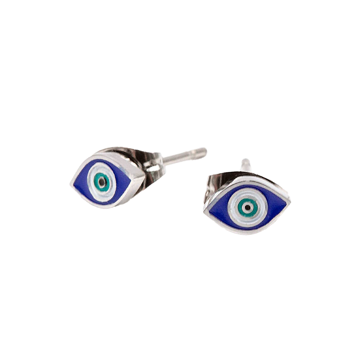 Evil Eye Micro Post Earrings