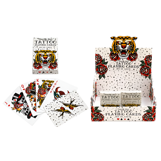 Retro Tattoo Playing Cards