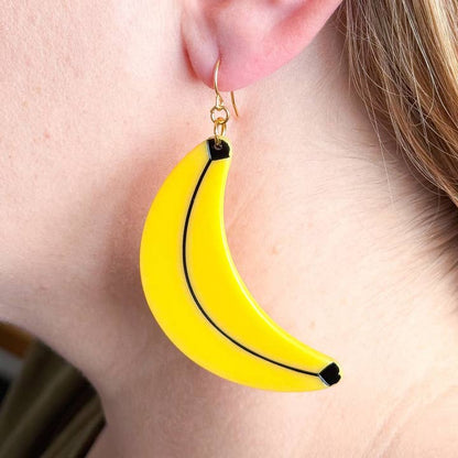 Banana Acetate Earrings