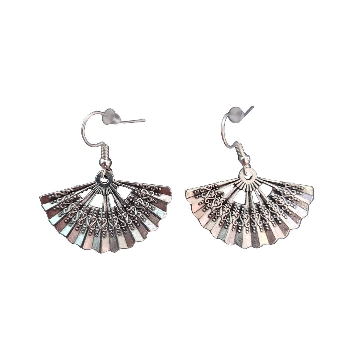 Fan Dangle Earrings