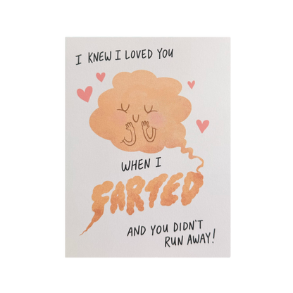 Fart Love Card