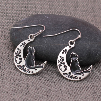 Feline Dreams Dangle Earrings