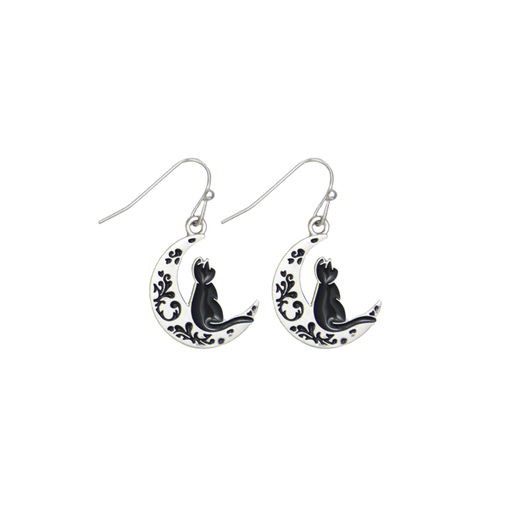 Feline Dreams Dangle Earrings