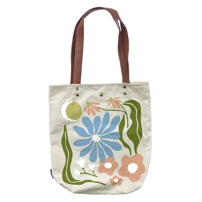 Fleur Canvas Tote