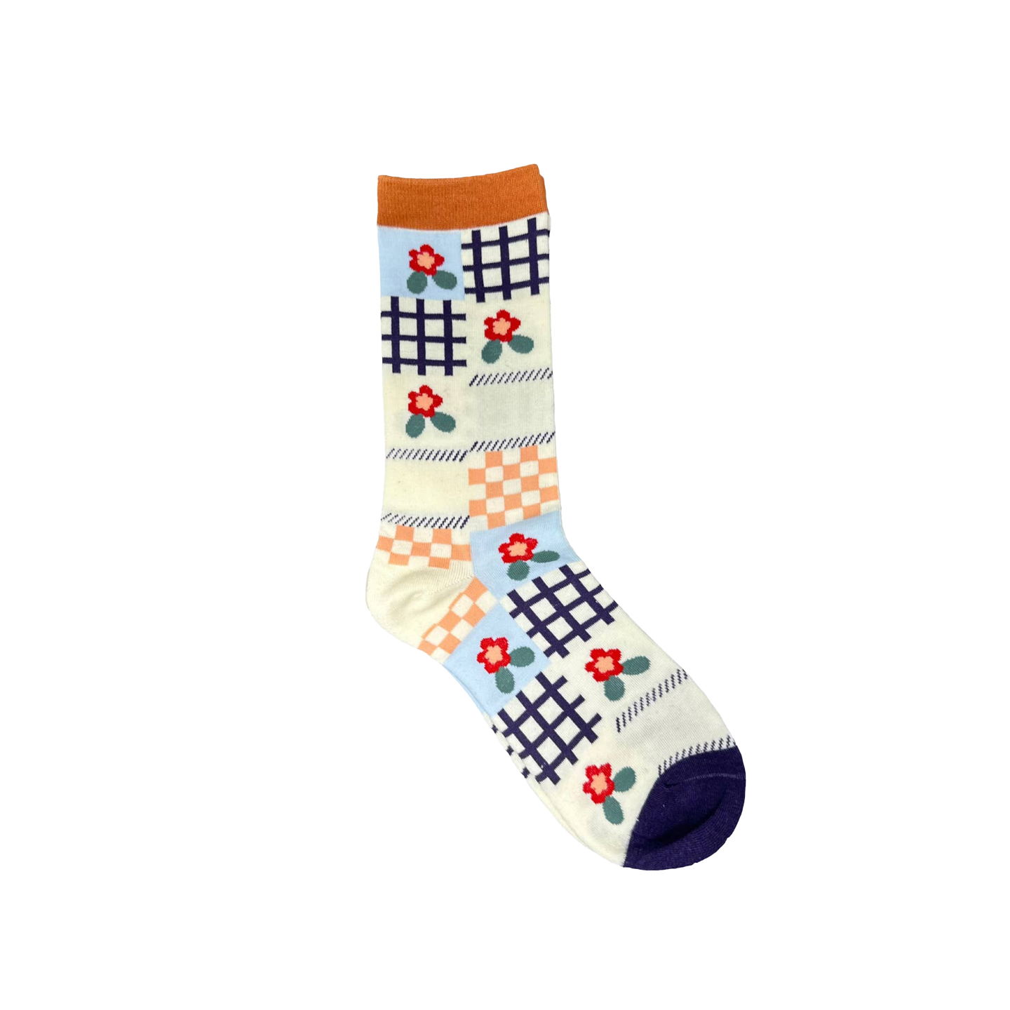 Floral Patchwork - Women's Socks