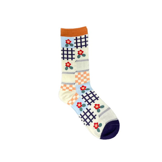 Floral Patchwork - Women's Socks