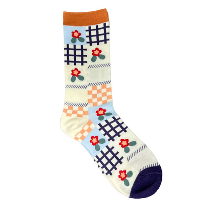 Floral Patchwork - Women's Socks