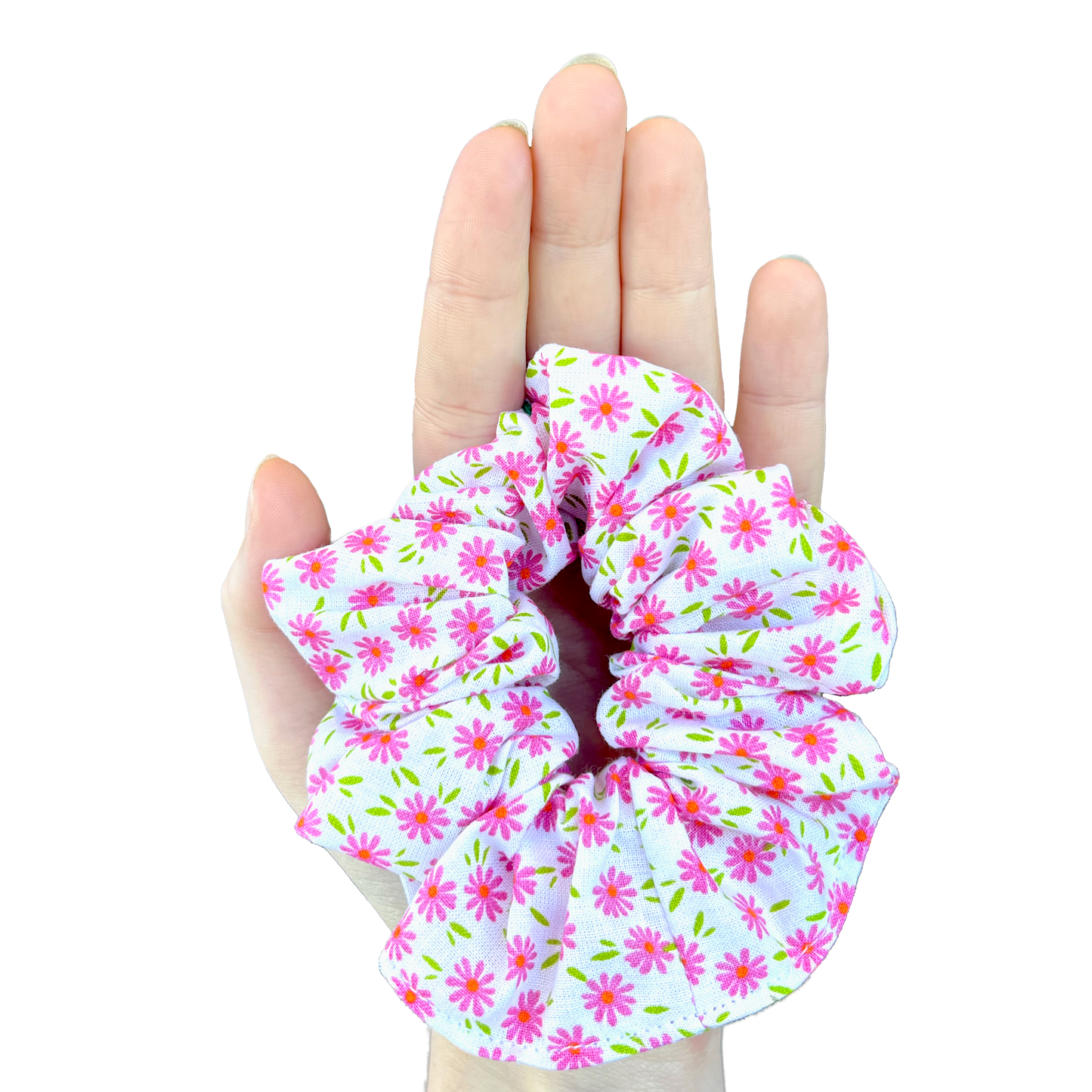 Spring Daisy Scrunchy