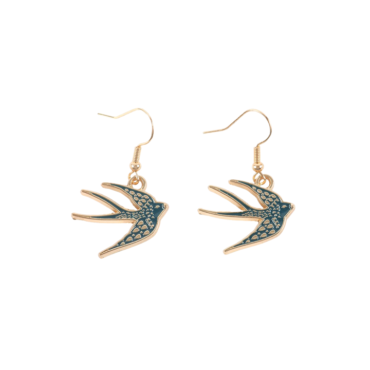 Spread Your Wings Bird Dangle Earrings