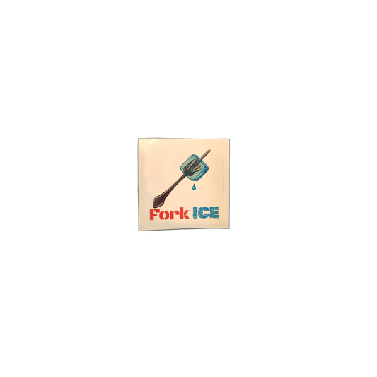 Fork ICE Sticker