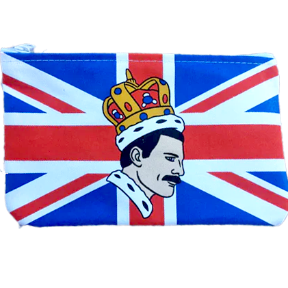 Freddie Mercury Zipper Pouch