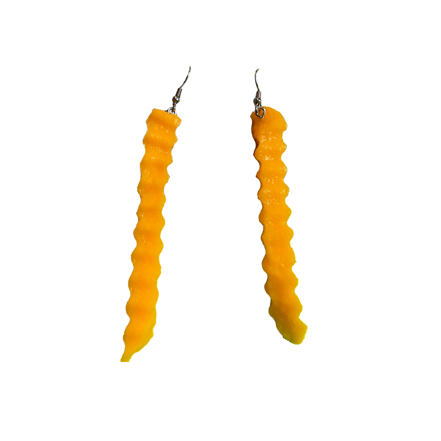 Large French Fry Dangle Earrings