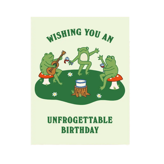 Unfrogettable Birthday Card