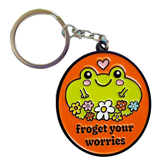 Froget Your Worries Keychain