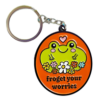 Froget Your Worries Frog - Keychain