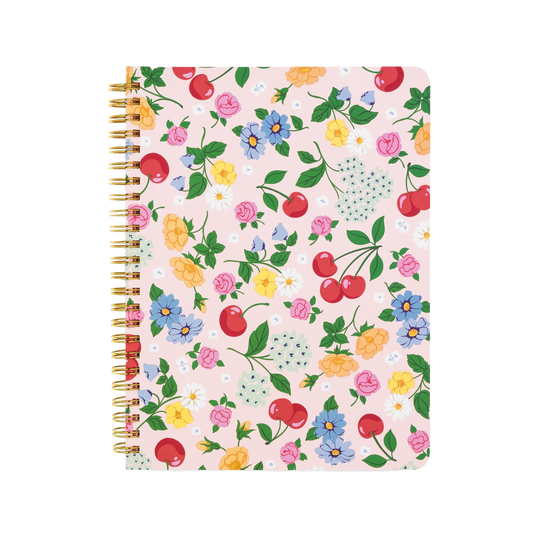Flowers and Fruit Mini Notebook