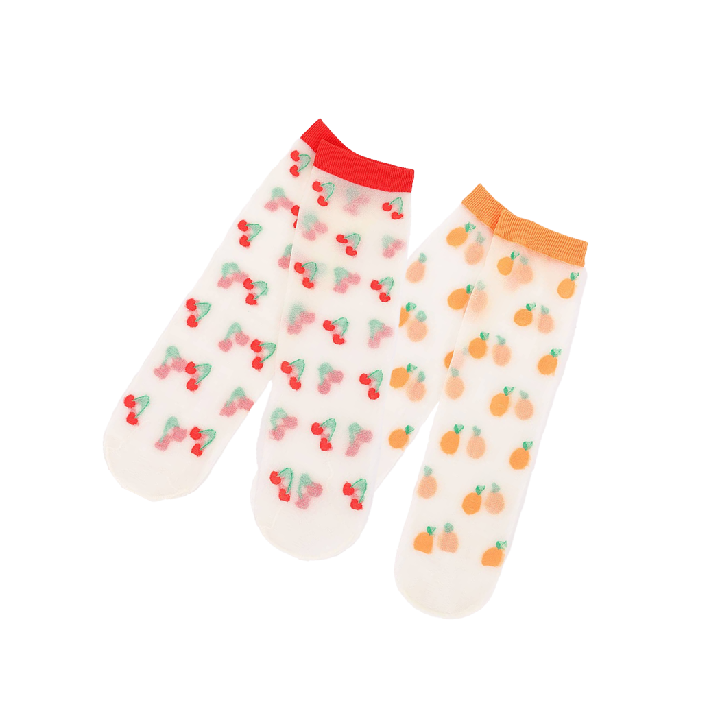 Fruit Sheer Socks