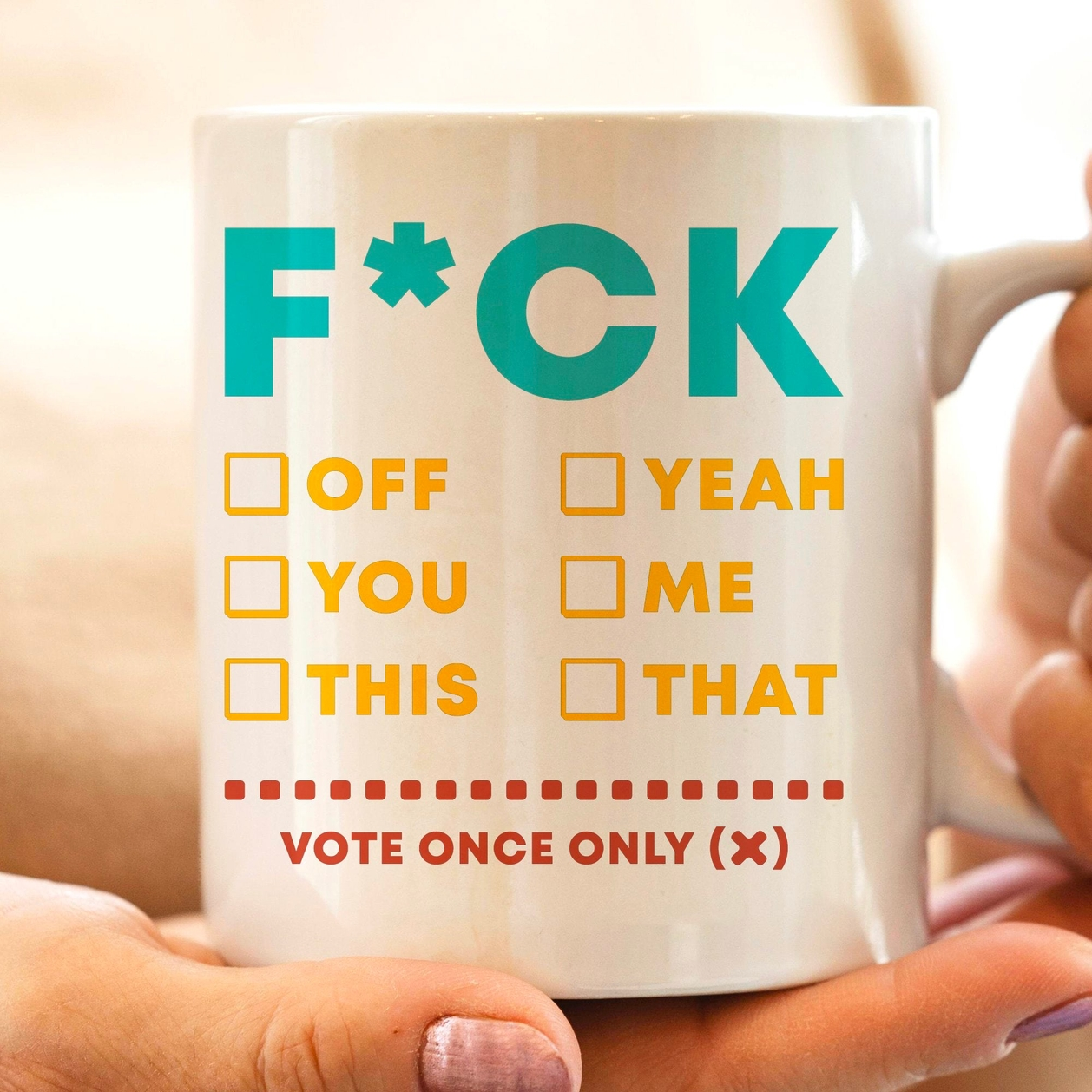 Fuck Chart 11oz Coffee Mug