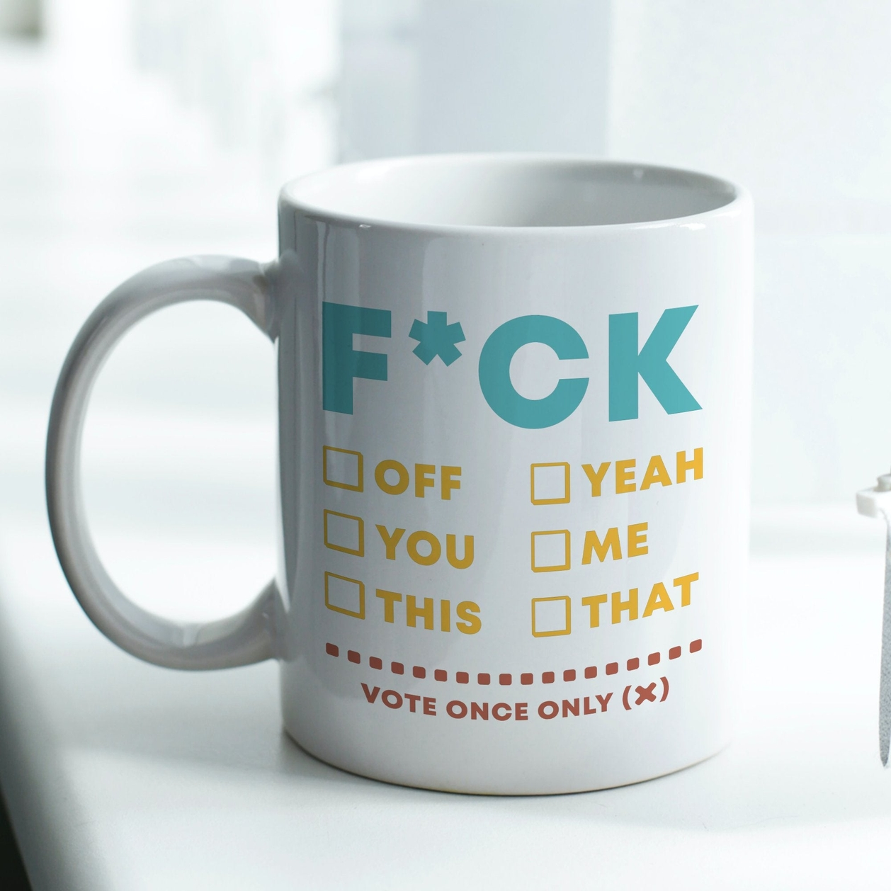 Fuck Chart 11oz Coffee Mug