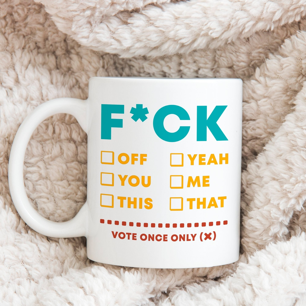 Fuck Chart 11oz Coffee Mug