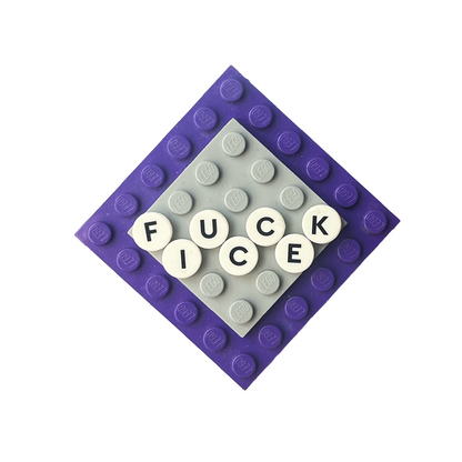 Fuck Ice Magnet Pin