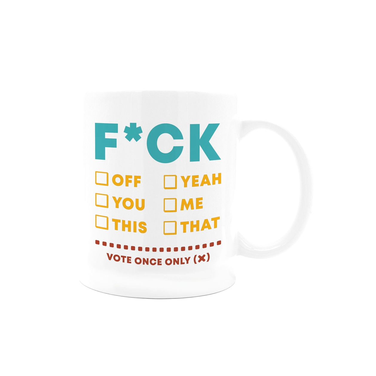 Fuck Chart 11oz Coffee Mug