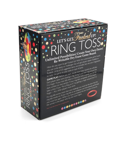 Let's Get Fucked Up Ring Toss Game