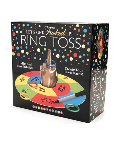 Let's Get Fucked Up Ring Toss Game