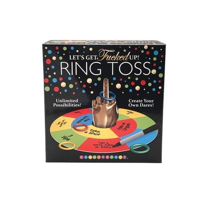 Let's Get Fucked Up Ring Toss Game