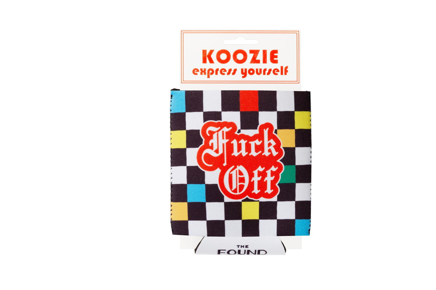 Fuck Off Koozie Can Cooler
